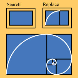 Graphical Search and Replace