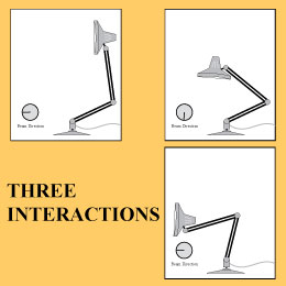 Three Interactions of Luxo